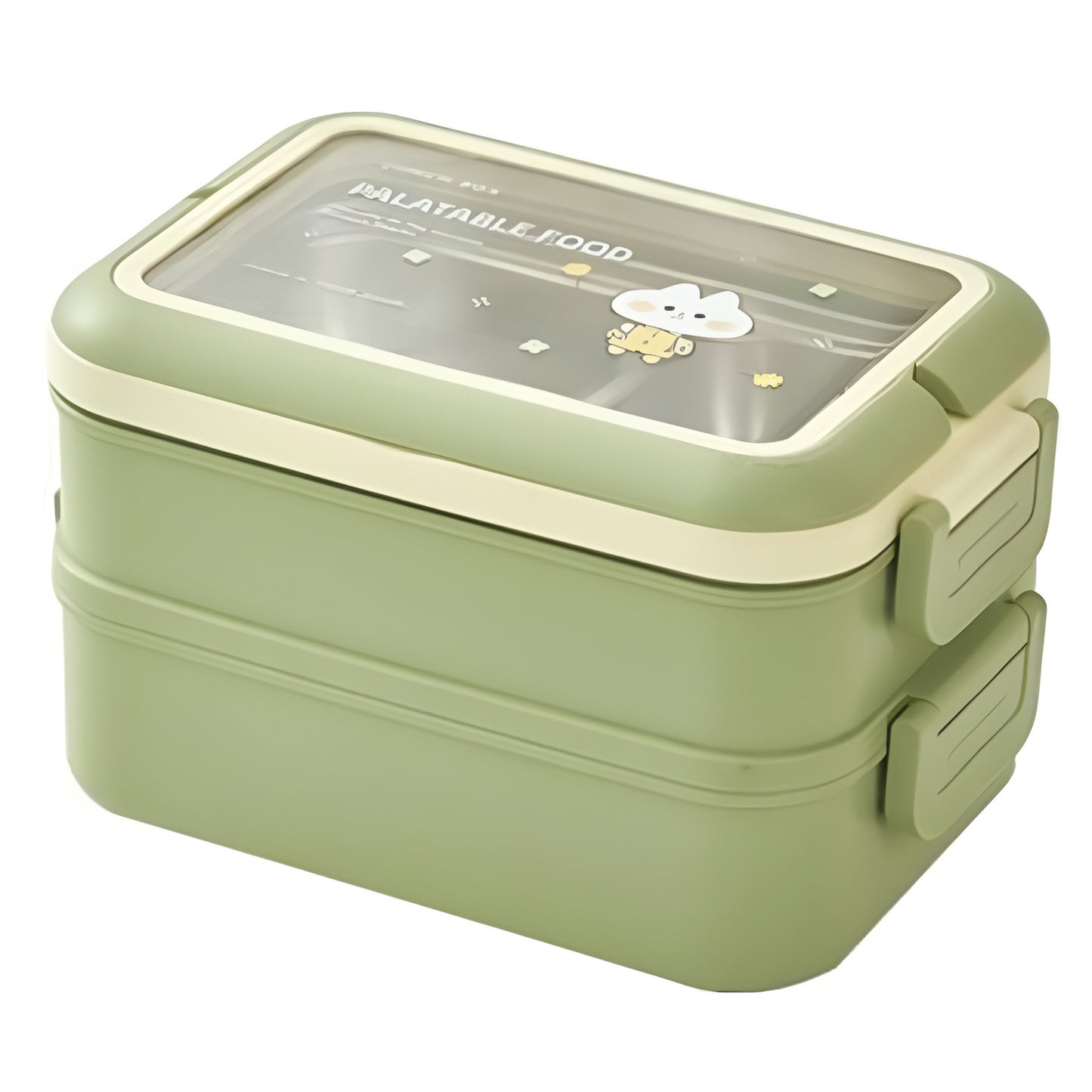 Double-Layer Stainless Steel Lunch Box
