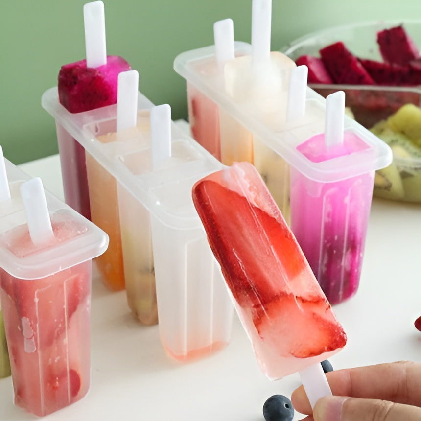 6-Slot Reusable Ice Cream Mold