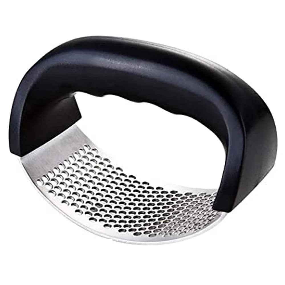 Stainless Steel Garlic Press Manual Hand-Held Crusher