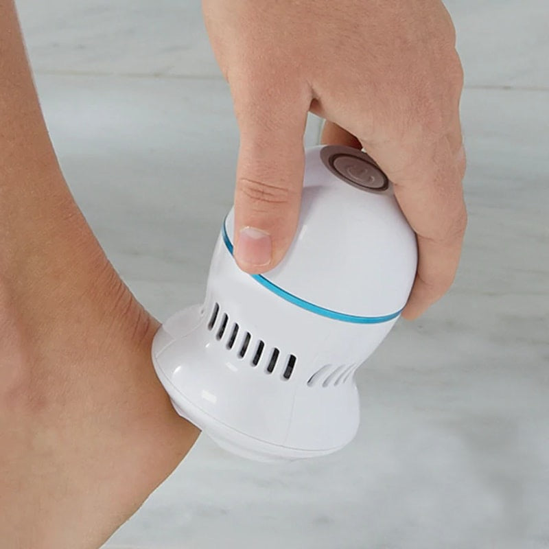 A rechargeable electric foot callus remover / pedicure tool