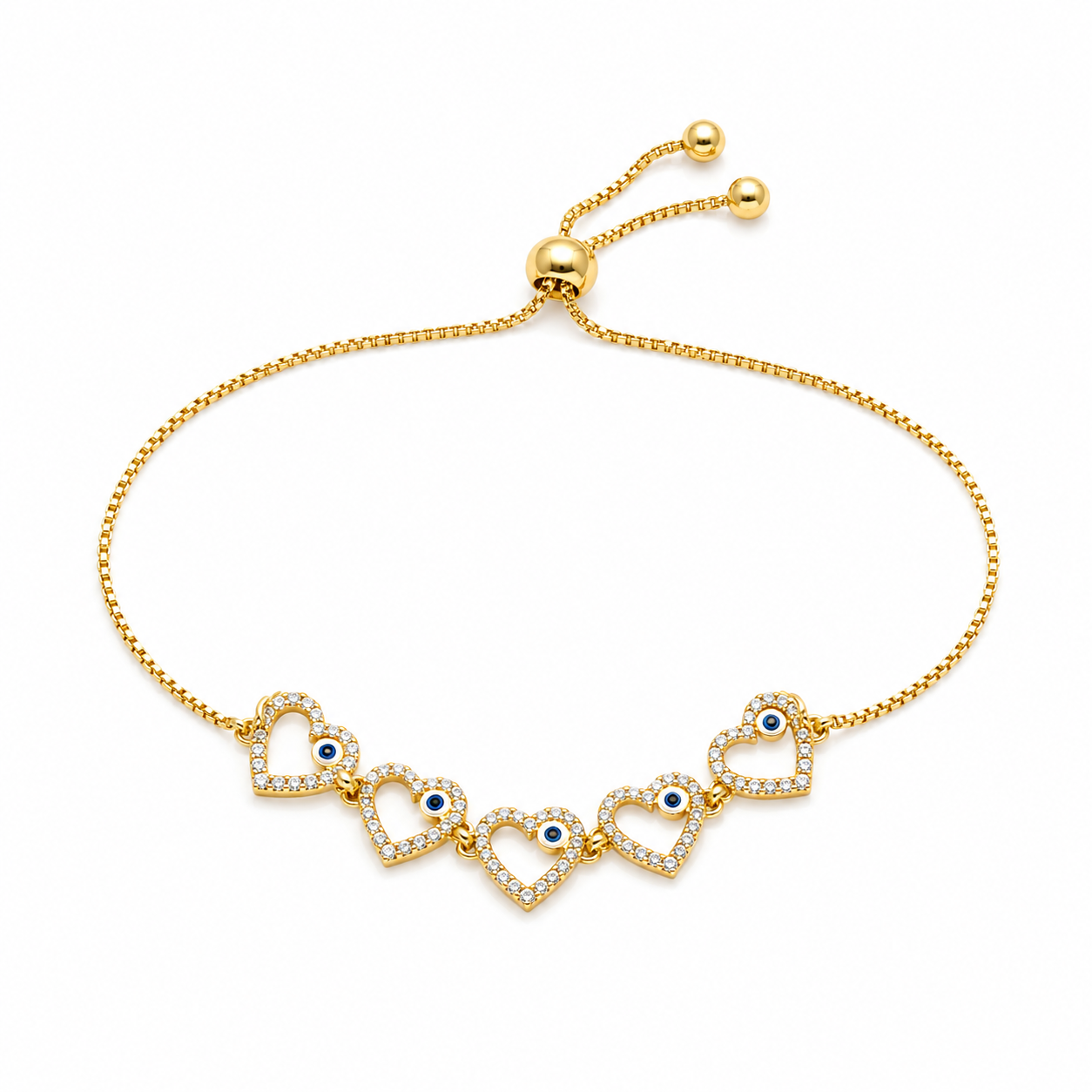 Elegant Brazilian Gold Bracelet