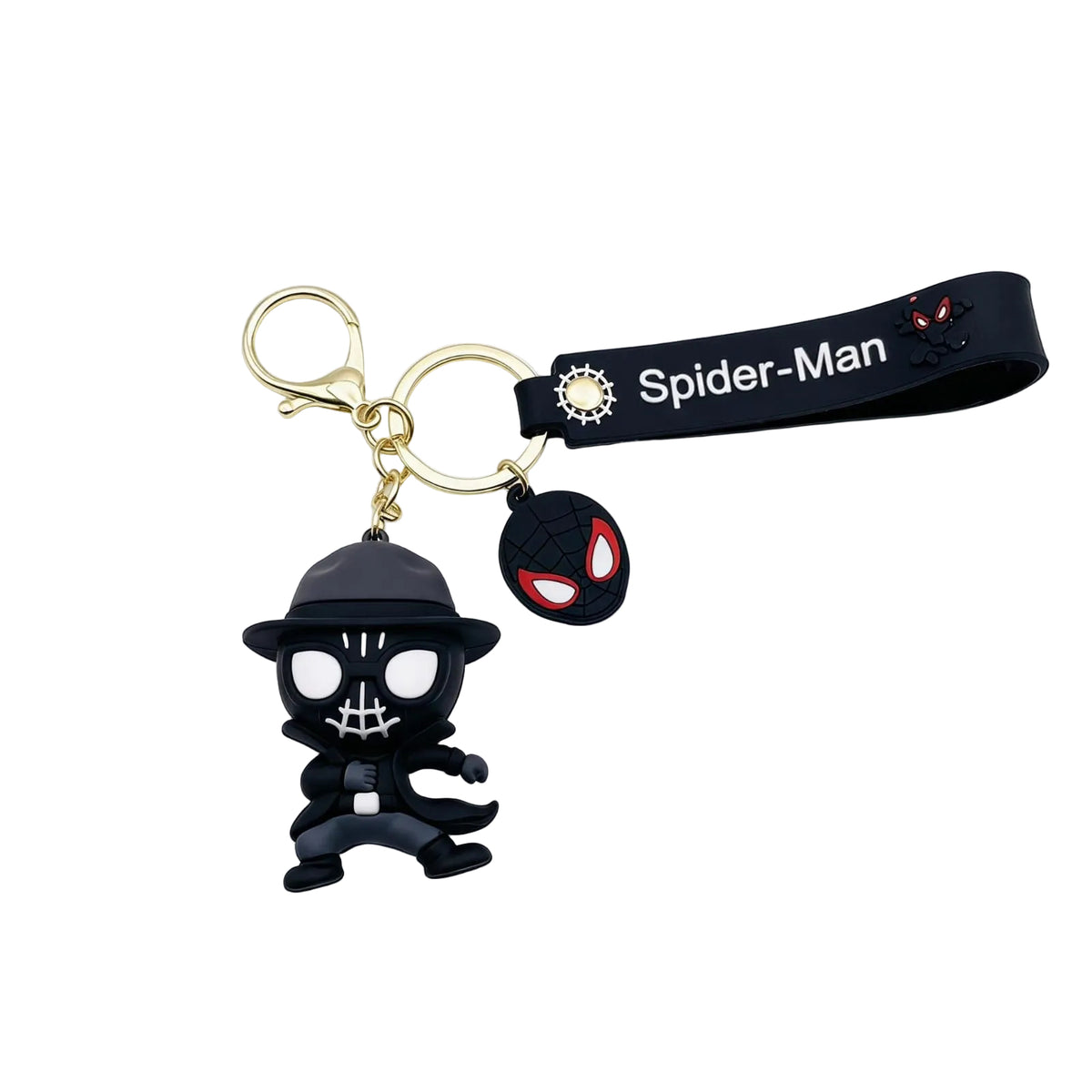 Spider-Man themed keychain/bag charms