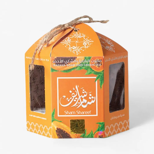 Sham Shareef Papaya & Green Tea Soap