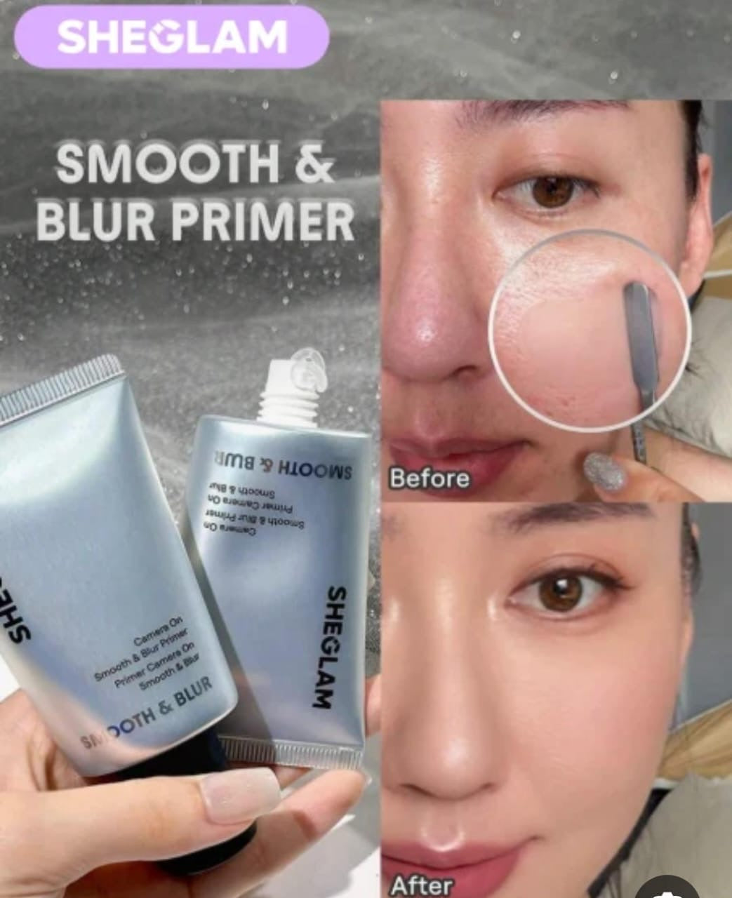 SHEGLAM Camera On Smooth & Blur Primer – 40g