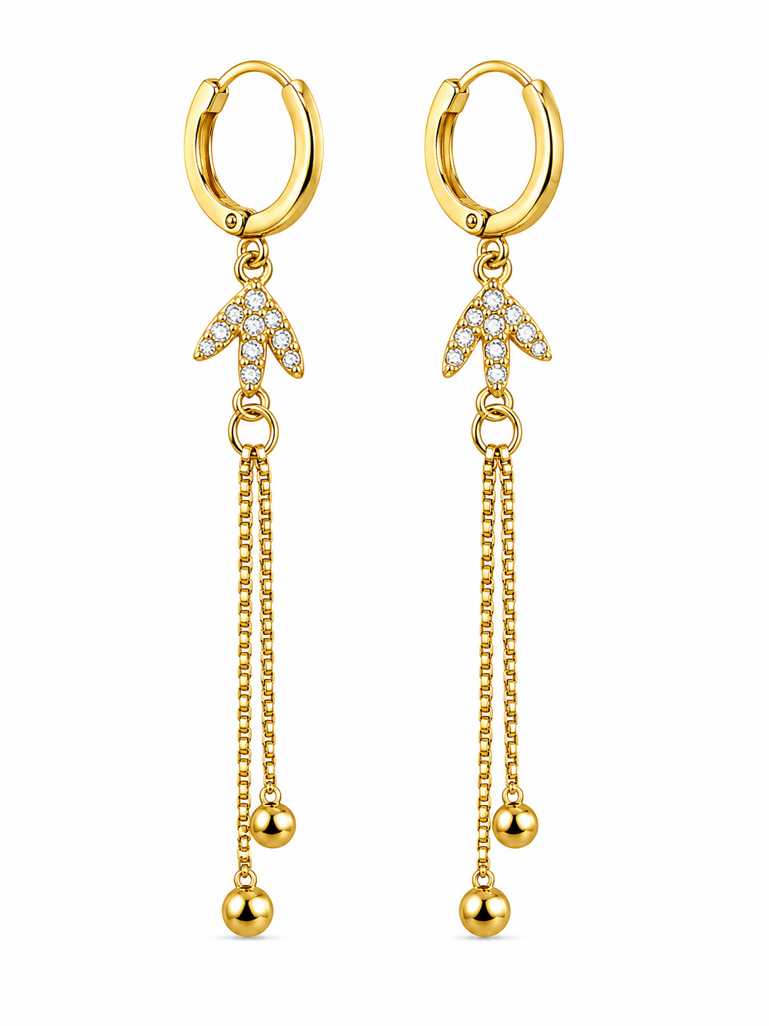 Brazilian Gold Earrings