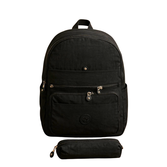 Premium Backpack with Matching Pencil Case – Multiple Colors