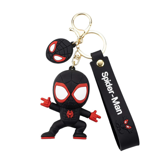 Spider-Man themed keychain/bag charms
