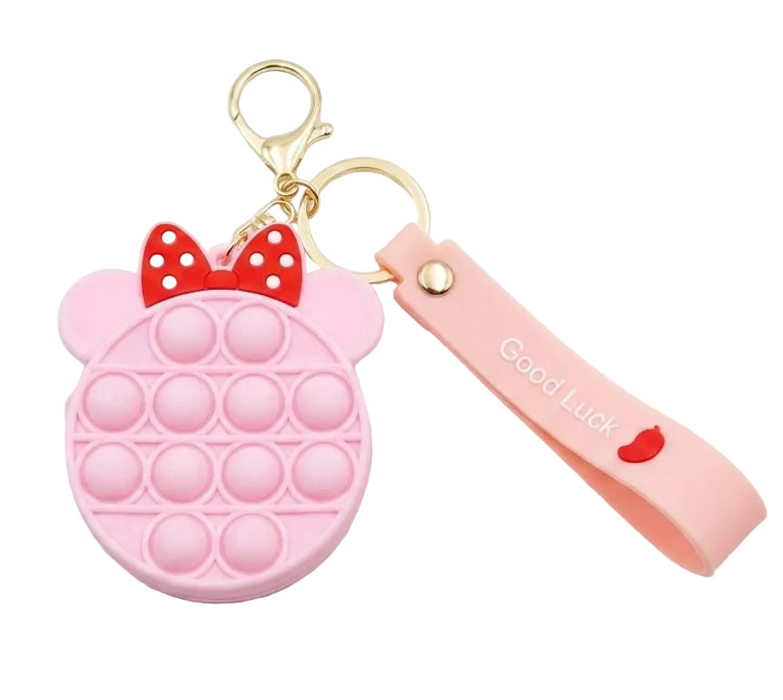 Cute Pop-It Keychain – Fun & Stress Relief On the Go