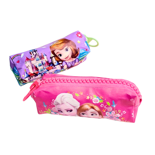 Cute Bear Strawberry Pencil Case – Multi-Color