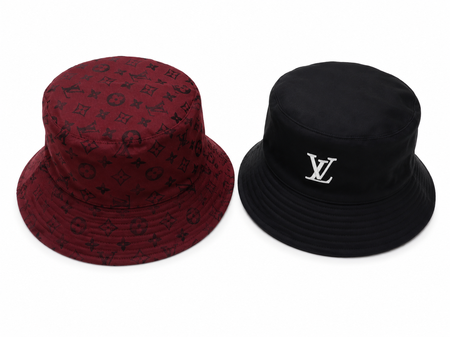 Double-Face Reversible Bucket Hat