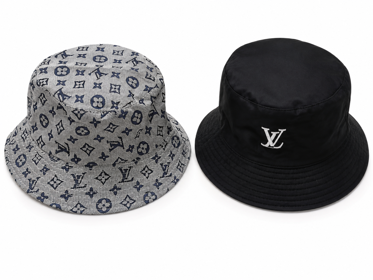 Double-Face Reversible Bucket Hat
