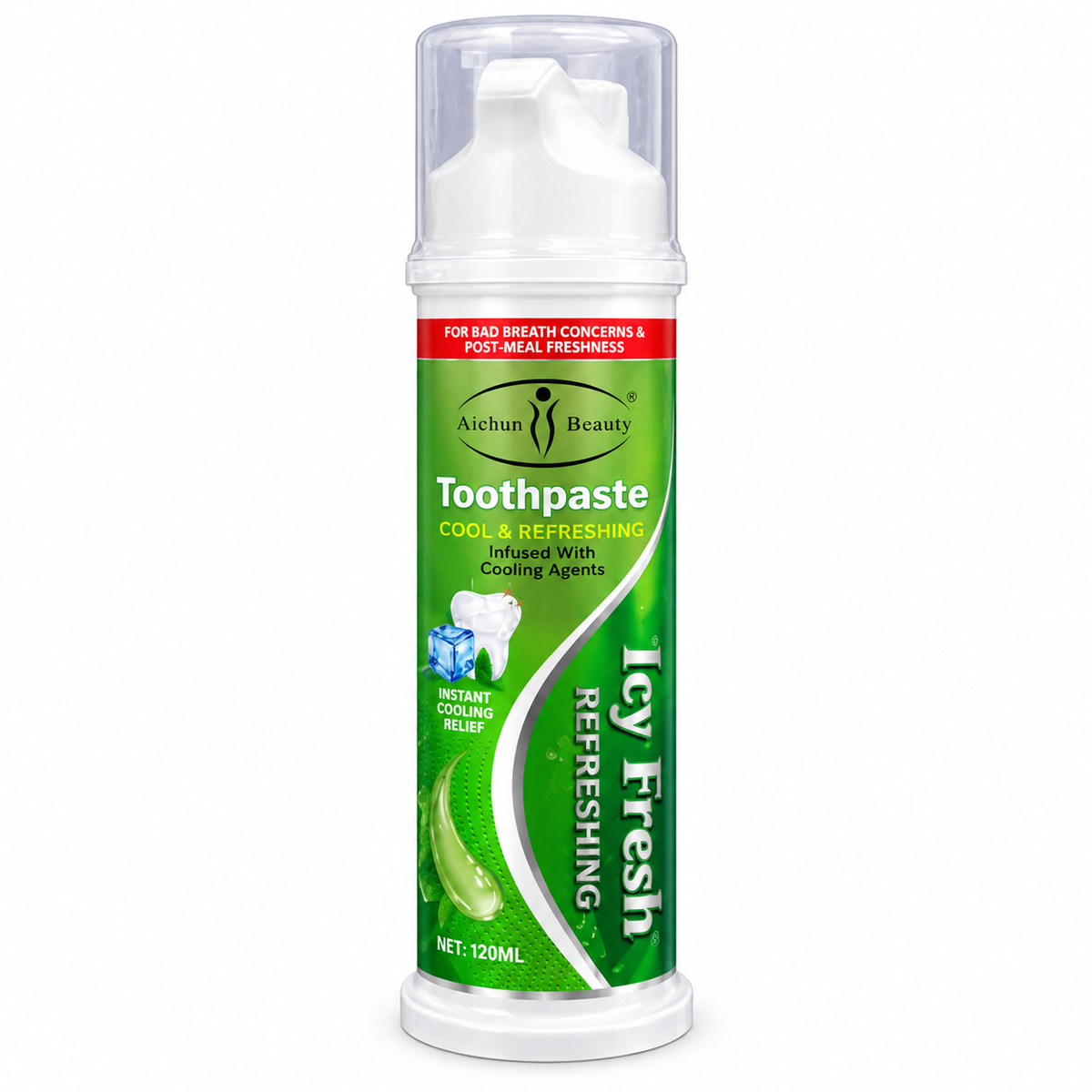 Aichun Beauty Icy Fresh Cooling & Refreshing Toothpaste