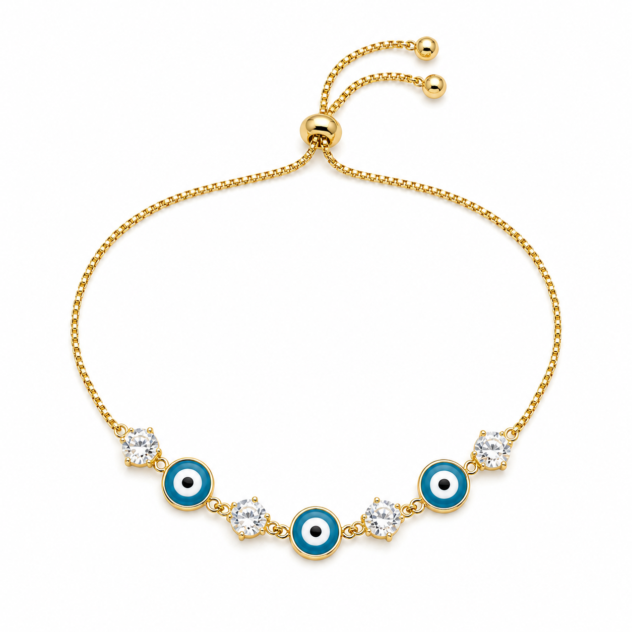 Elegant Brazilian Gold Bracelet