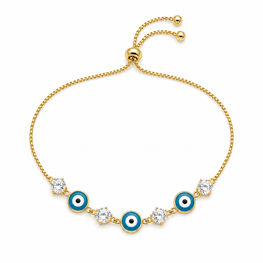 Elegant Brazilian Gold Bracelet