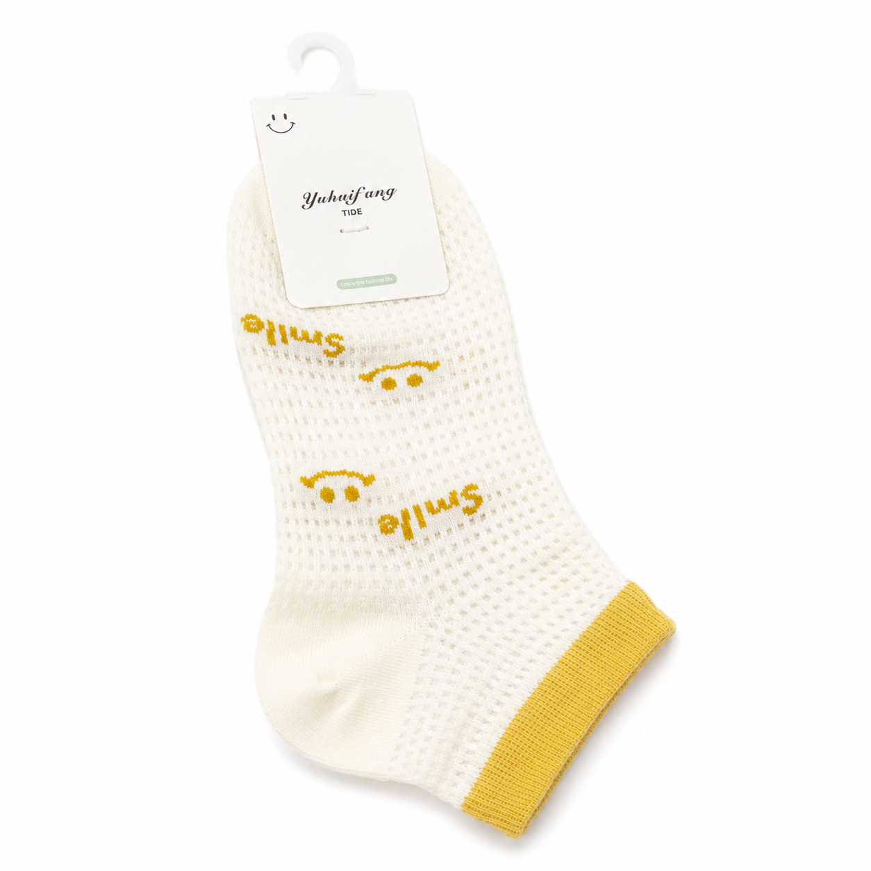 Cute Smiley Ankle Socks – Soft & Comfortable Everyday Wear