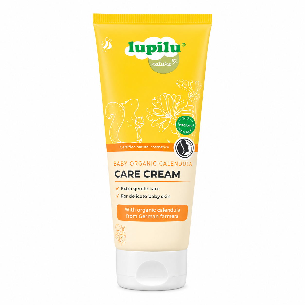 Lupilu Baby Organic Calendula Care Cream – Gentle Protection for Delicate Baby Skin