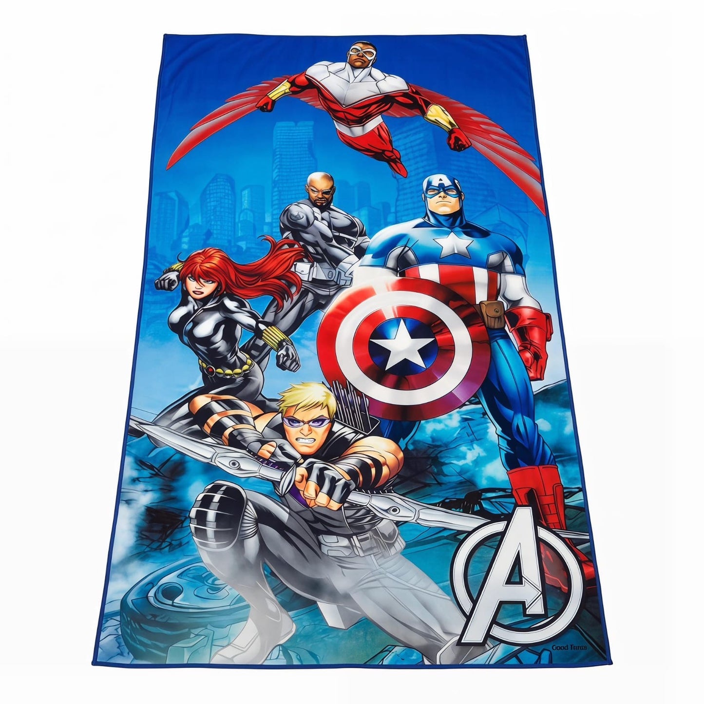 Kids Cartoon Beach Towel – Soft & Absorbent Bath and Pool Towel