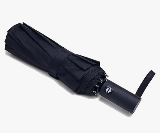 Automatic Open & Close Compact Umbrella – Black
