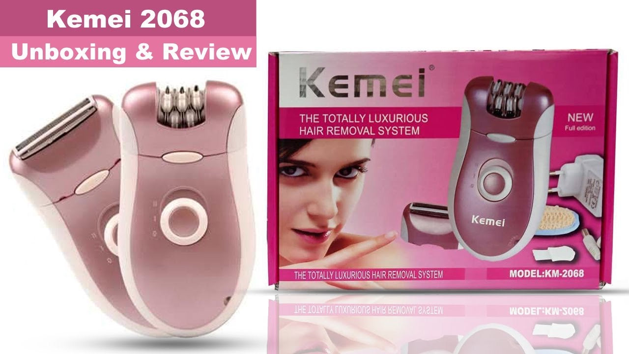Kemei KM-2068 2-in-1 Hair Removal System