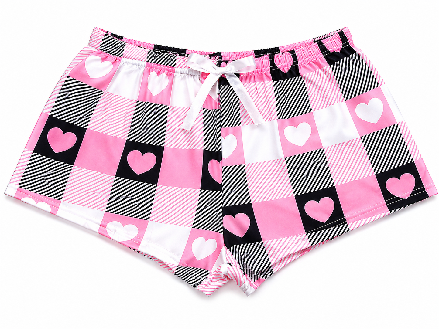 💖 Heart Print Lounge Shorts 💖