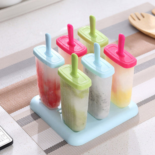 6-Slot Reusable Ice Cream Mold