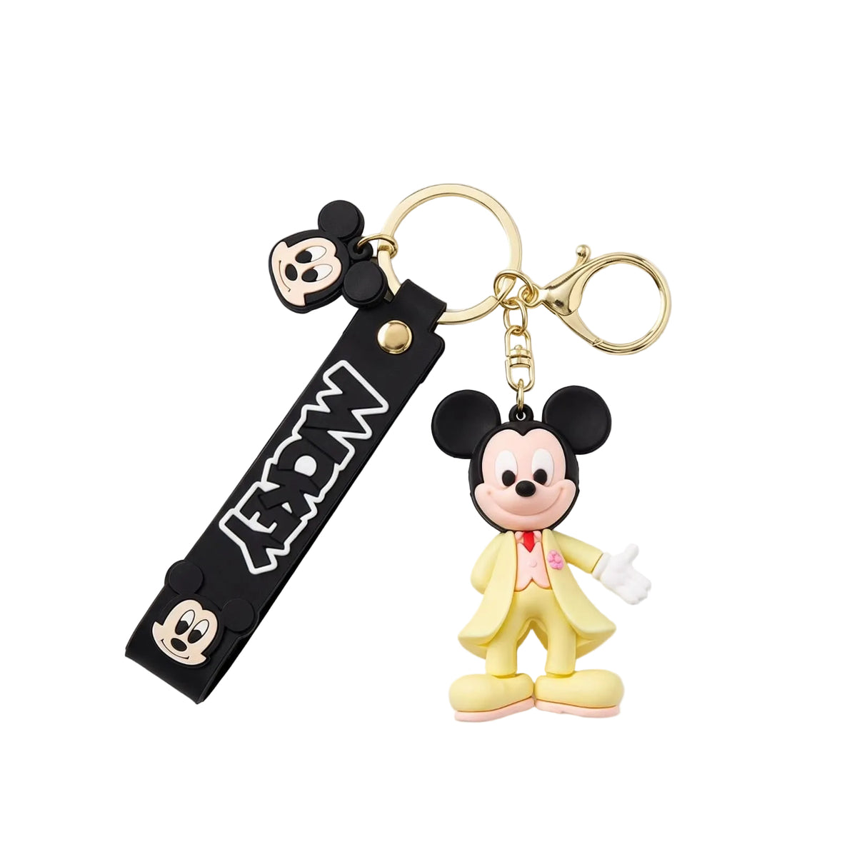 Mickey & Minnie character keychain/bag charm collection