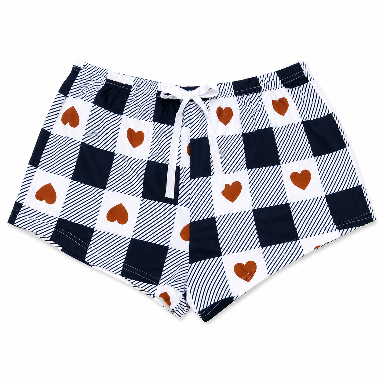 💖 Heart Print Lounge Shorts 💖