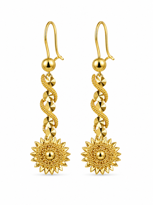 Brazilian Gold Earrings