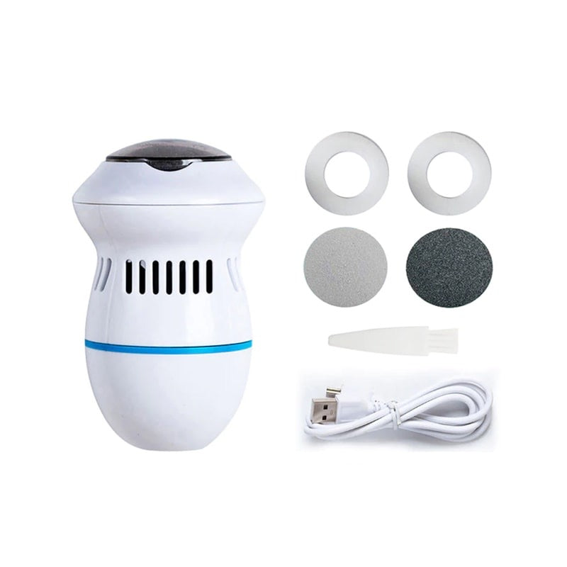 A rechargeable electric foot callus remover / pedicure tool