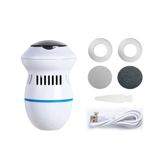 A rechargeable electric foot callus remover / pedicure tool