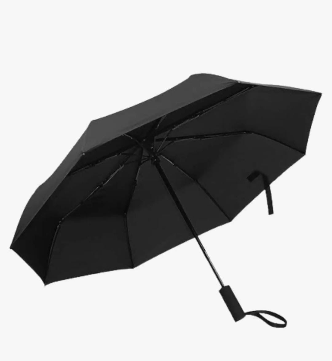 Automatic Open & Close Compact Umbrella – Black