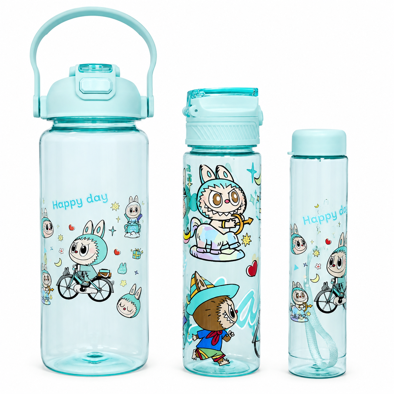 Labubu Kids Water Bottle Set