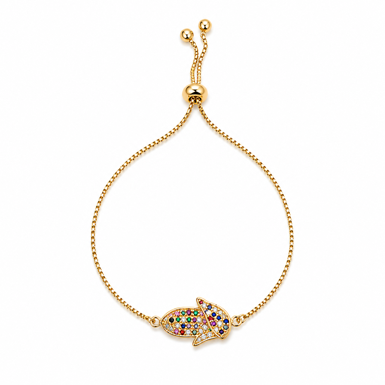 Elegant Brazilian Gold Bracelet