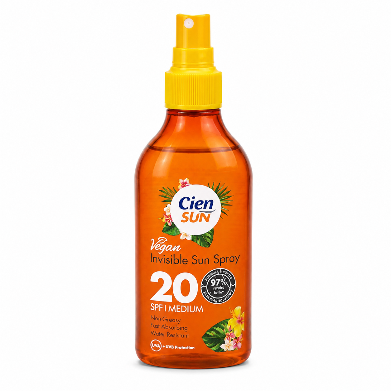 Cien Sun Invisible Sun Spray SPF 20 – Lightweight Daily Sun Protection