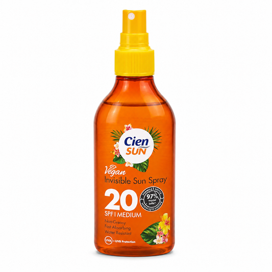 Cien Sun Invisible Sun Spray SPF 20 – Lightweight Daily Sun Protection
