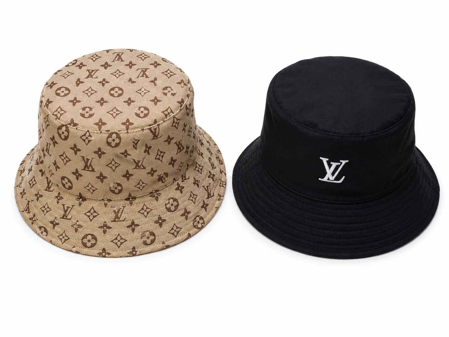 Double-Face Reversible Bucket Hat