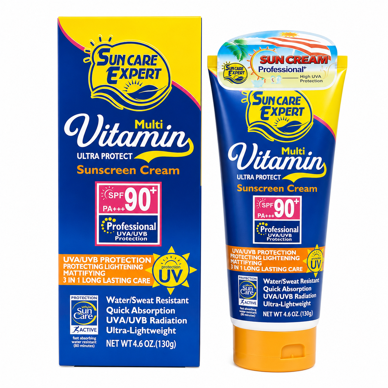 Sun Care Expert Multi Vitamin Sunscreen Cream SPF 90+