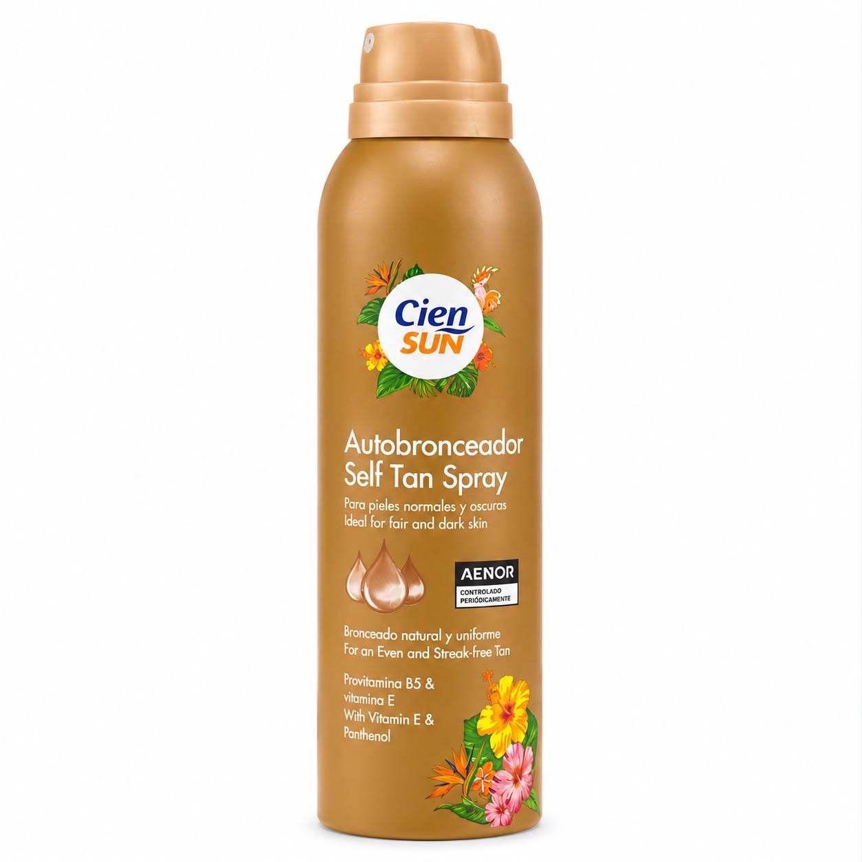 🌞 Cien Sun Self-Tan Spray – Natural Looking Bronzing Mist