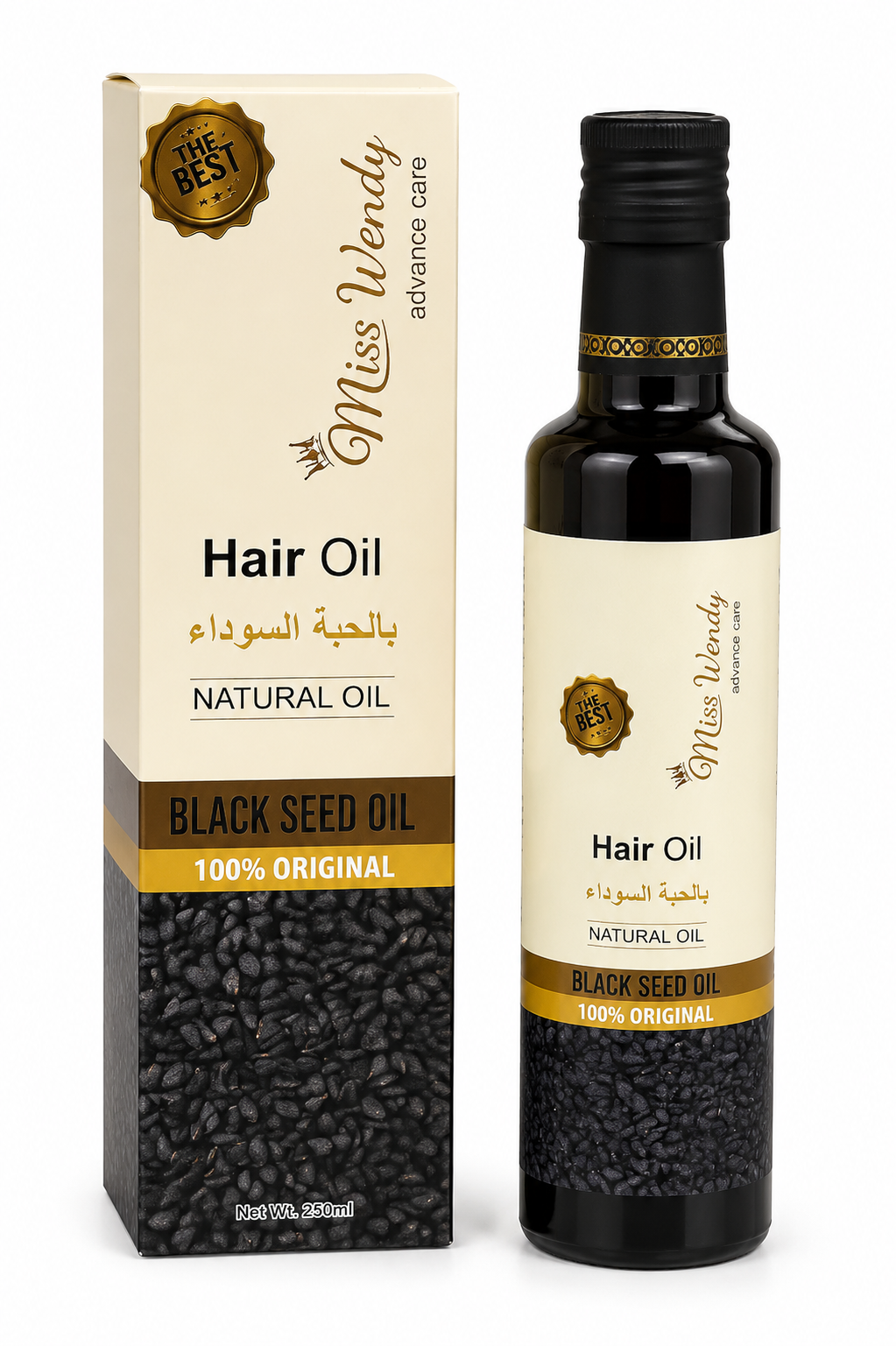Miss Wendy Black Seed Hair Oil