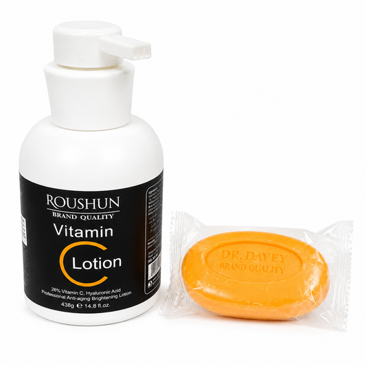 Vitamin C Brightening Lotion + Soap Set