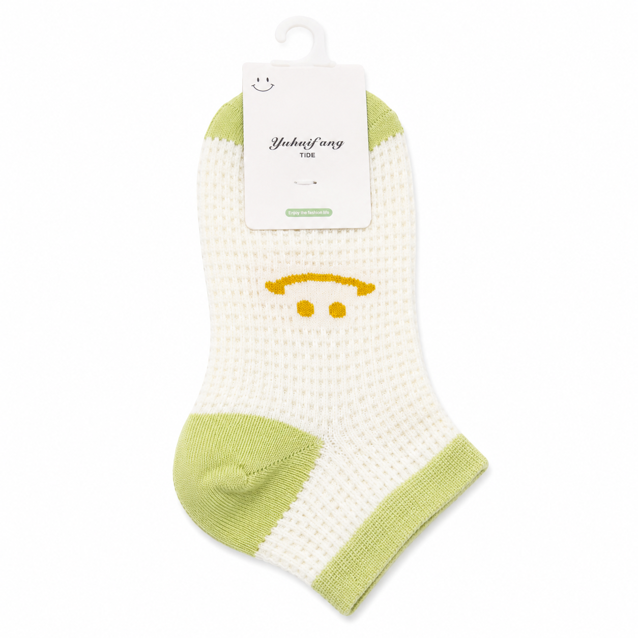 Cute Smiley Ankle Socks – Soft & Comfortable Everyday Wear