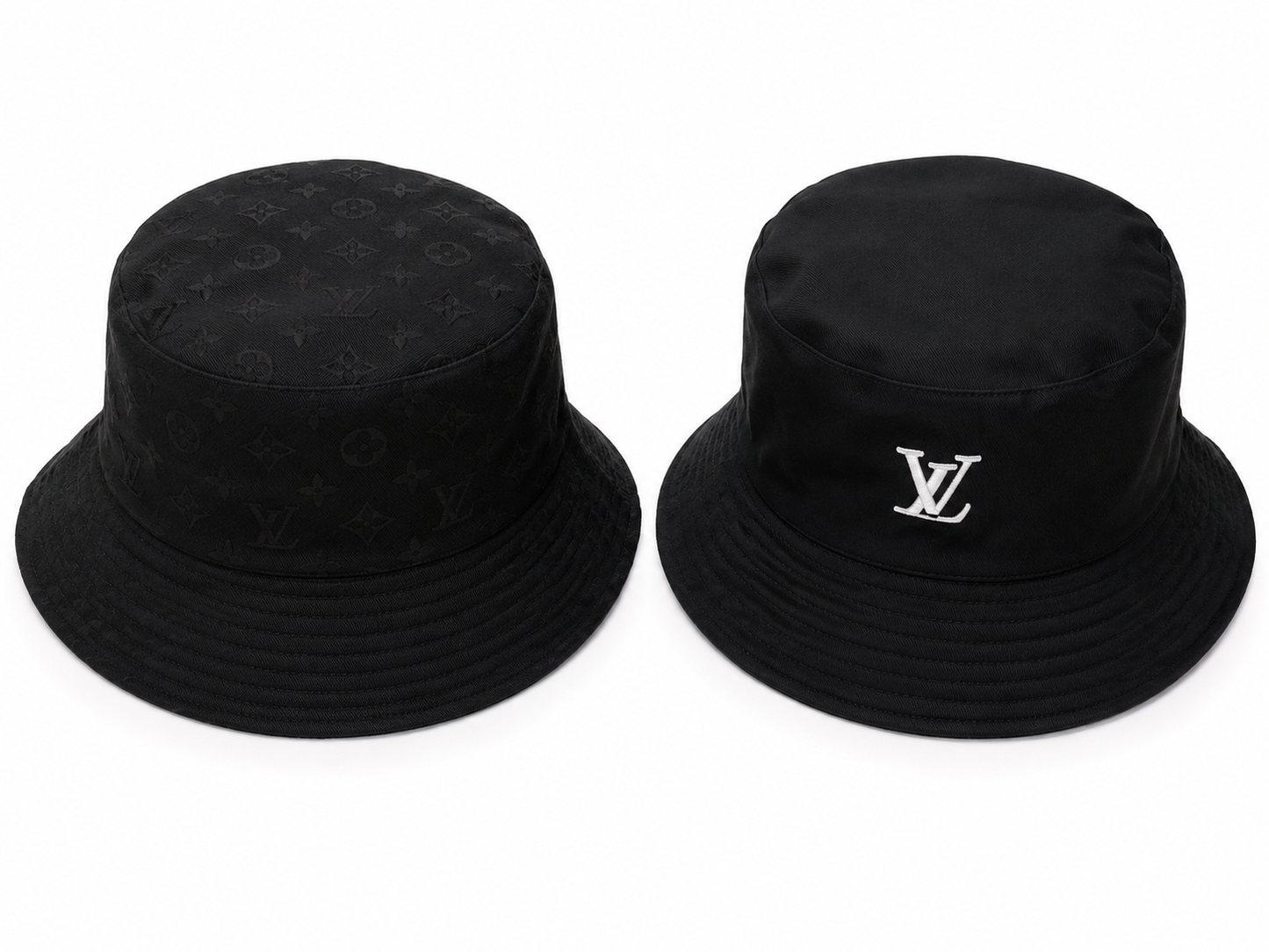 Double-Face Reversible Bucket Hat