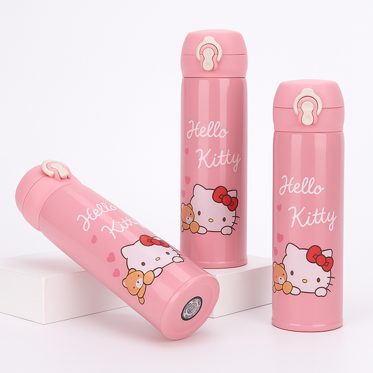 Hello Kitty Thermos – 500 mL Insulated Bottle