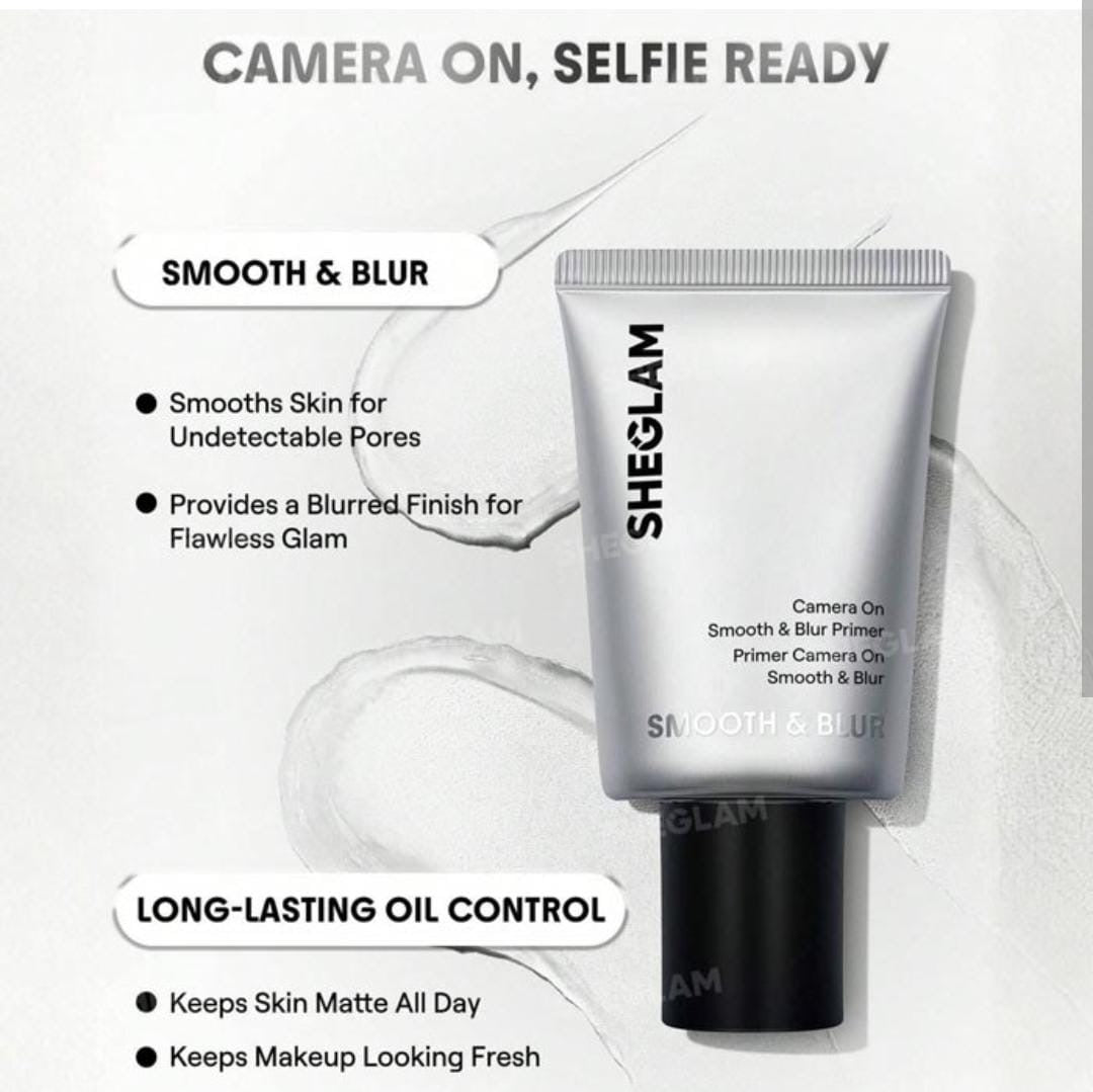 SHEGLAM Camera On Smooth & Blur Primer – 40g