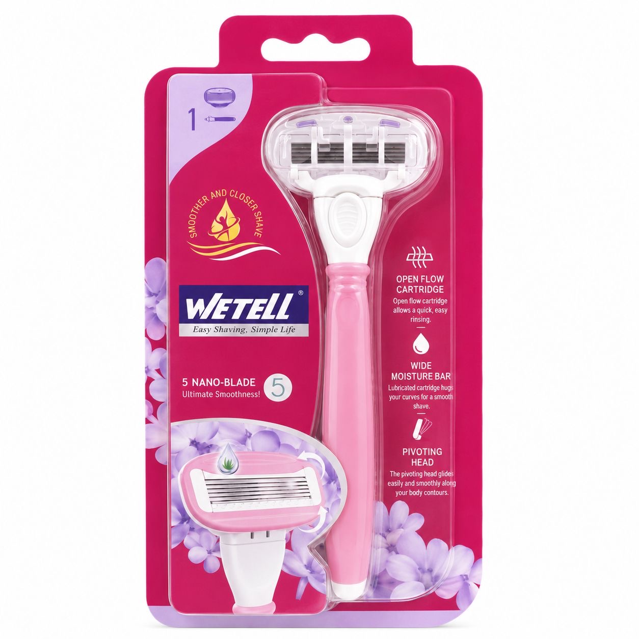 Wetell women’s cartridge razor