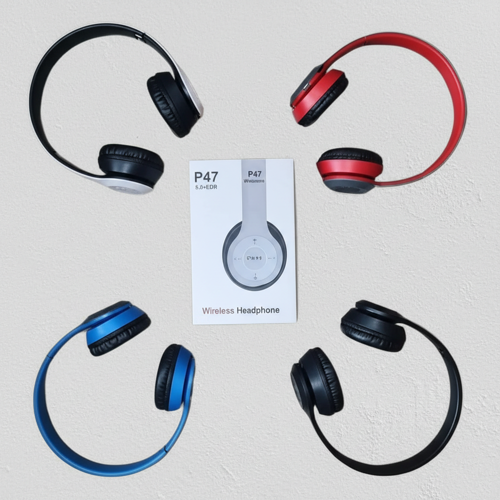 P47 Wireless Multi-Function Headphones