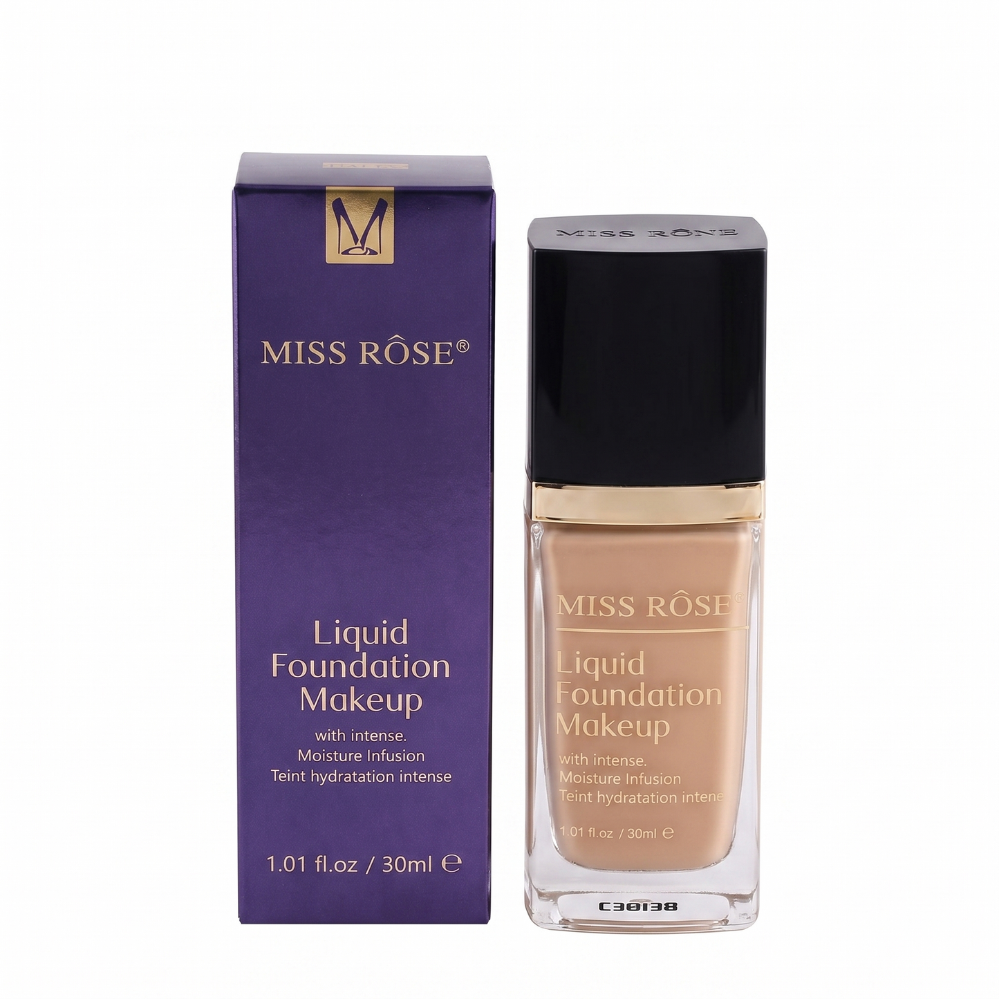 MISS ROSE Liquid Foundation Makeup