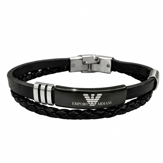 Premium Leather Brand Collection Bracelet