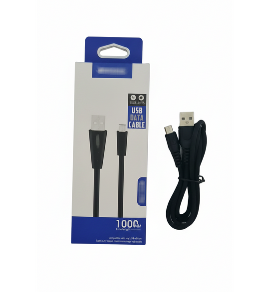 USB Data Cable (Micro-USB & USB Type-C) – 1000mm