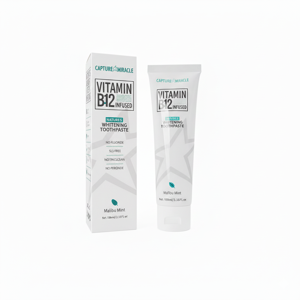 Vitamin B12 Infused Whitening Toothpaste